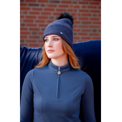 Chemise d'entraînement Horze Eloise Indigo vintage Bleu marine