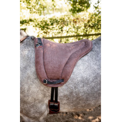 Synthetisch barebackpad Horze Bruin