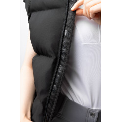 Mouwloze bodywarmer Horze Oona Zwart kaviaar