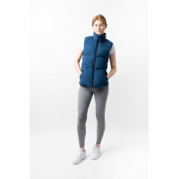 Mouwloze bodywarmer Horze Oona Zwart kaviaar