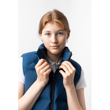 Mouwloze bodywarmer Horze Oona Arctisch blauw Mouwloze bodywarmer Horze Oona Arctisch blauw