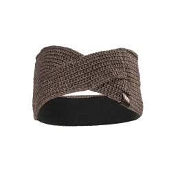 Gevlochten wollen hoofdband Back on Track Nora Bruin Gevlochten wollen hoofdband Back on Track Nora Bruin