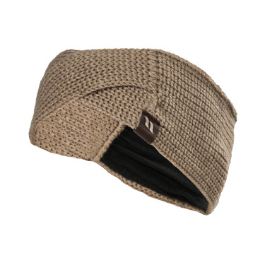 Bandeau Back on Track Nora en laine torsadée Beige clair Bandeau Back on Track Nora en laine torsadée Beige clair