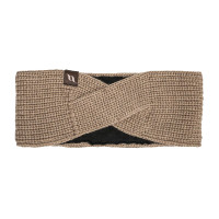 Bandeau Back on Track Nora en laine torsadée Bleu pétrole Bandeau Back on Track Nora en laine torsadée Bleu pétrole