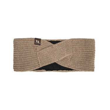 Bandeau Back on Track Nora en laine torsadée Beige clair Bandeau Back on Track Nora en laine torsadée Beige clair