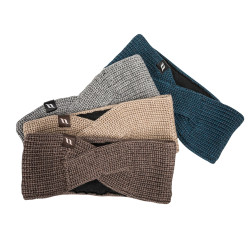 Bandeau Back on Track Nora en laine torsadée Bandeau Back on Track Nora en laine torsadée