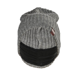 Bonnet en laine Kai Back on Track Gris Bonnet en laine Kai Back on Track Gris