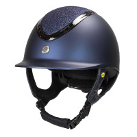 EQ3 Pardus Smooth Top helm met draaiknop Back on Track Glitterblauw