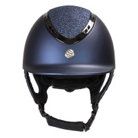 EQ3 Pardus Smooth Top helm met draaiknop Back on Track Glitterblauw