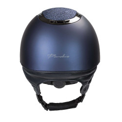 EQ3 Pardus Smooth Top helm met draaiknop Back on Track Glitterblauw EQ3 Pardus Smooth Top helm met draaiknop Back on Track Glitterblauw