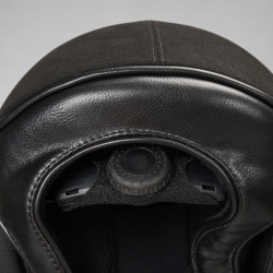 Casque EQ3 Pardus Microfibre avec molette Back on Track Noir pailleté