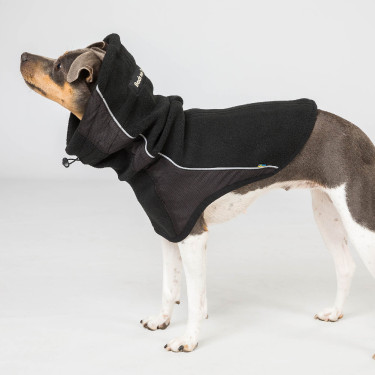 Nekwarmer voor honden Back on Track Benji Zwart Nekwarmer voor honden Back on Track Benji Zwart