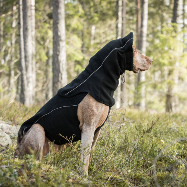 Nekwarmer voor honden Back on Track Benji Zwart Nekwarmer voor honden Back on Track Benji Zwart