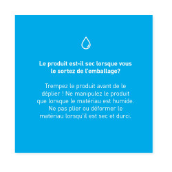 Cloches rafraîchissantes Back on Track Cool on Track Bleu