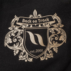Couverture Back on Track en laine Edward Noir Couverture Back on Track en laine Edward Noir