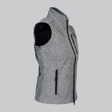 Gilet haute visibilité Back on Track femme Flash Gris