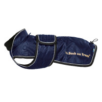 Lange jas voor hond Back on Track Buddy Blauw