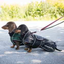 Lange jas voor hond Back on Track Buddy Zwart Lange jas voor hond Back on Track Buddy Zwart