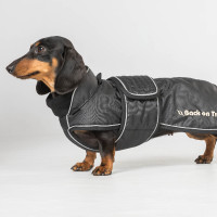 Manteau long pour chien Back on Track Buddy Bleu