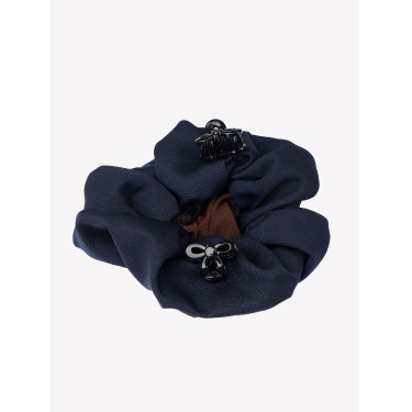 Chouchou LeMieux met Crystal Hair Net Marine / bruin Blauw