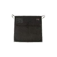 Boxgordijn Team HKM 130 x 120 cm Zwart