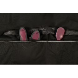 Tenture de box Team HKM 130 x 120 cm Noir Tenture de box Team HKM 130 x 120 cm Noir