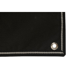 Tenture de box Team HKM 130 x 120 cm Noir Tenture de box Team HKM 130 x 120 cm Noir