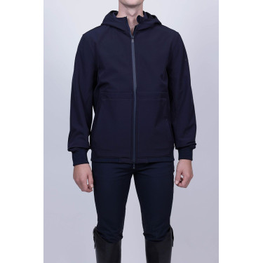 Harcour herenjas Jackson Marine Marineblauw