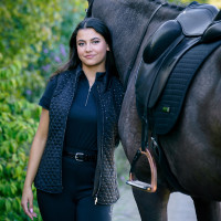 Doudoune sans manches Imperial Riding Shimmer Noir Doudoune sans manches Imperial Riding Shimmer Noir