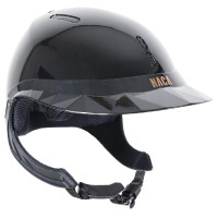 Naca Gravity TR Helm Glanzend zwart