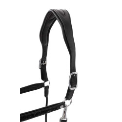 Leren halster Horze Delémont Zwart