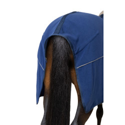 Droogdeken fleece Delémont Horze Arctisch blauw