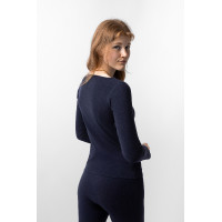 Thermisch onderhemd Horze Tess Polaireblauw Marineblauw