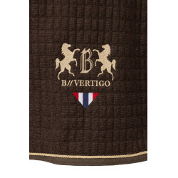 Couverture séchante B Vertigo High Altitude en mélange de laine Brun boue Beige Couverture séchante B Vertigo High Altitude en mélange de laine Brun boue Beige