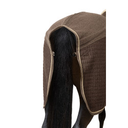 Couverture séchante B Vertigo High Altitude en mélange de laine Brun boue Beige Couverture séchante B Vertigo High Altitude en mélange de laine Brun boue Beige