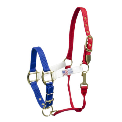 Licol en Nylon Couleurs USA Pool's Drapeau USA