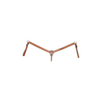 Collier de chasse Classique Lakota avec Gravure Panier Lakota Cognac