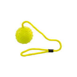 Rubberen bal met touw van 6,5 cm Umbria Equitazione Rubberen bal met touw van 6,5 cm Umbria Equitazione