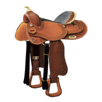 Selle Reiner Denver ronde arabe Cognac Marron Selle Reiner Denver ronde arabe Cognac Marron