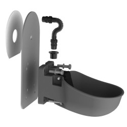 Plaque d'adaptation pour le réservoir de pâturage Kerbl Métal Plaque d'adaptation pour le réservoir de pâturage Kerbl Métal