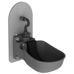 Plaque d'adaptation pour le réservoir de pâturage Kerbl Métal Plaque d'adaptation pour le réservoir de pâturage Kerbl Métal