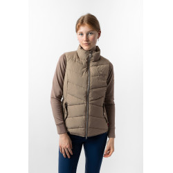 Gewatteerd Rijvest B Vertigo Cordelia Bruin modder Beige