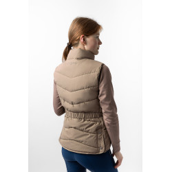 Gewatteerd Rijvest B Vertigo Cordelia Bruin modder Beige