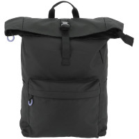 Rugzak Equithème Roll-top Urban Zwart