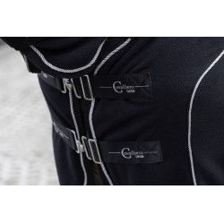 Fleece deken met hoge hals CovallieroTherm Zwart Fleece deken met hoge hals CovallieroTherm Zwart