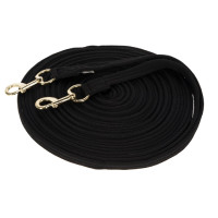 Dubbele longe Soft Covalliero Zwart