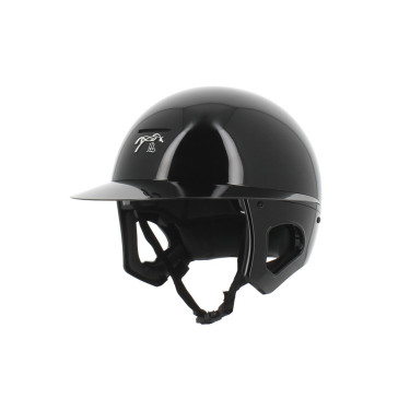 Pénélope matte helm met lange klep Pénélope matte helm met lange klep