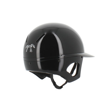 Pénélope matte helm met lange klep Pénélope matte helm met lange klep
