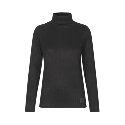 Pull à col roulé tricoté femme Kingsland KLVikula Noir Pull à col roulé tricoté femme Kingsland KLVikula Noir