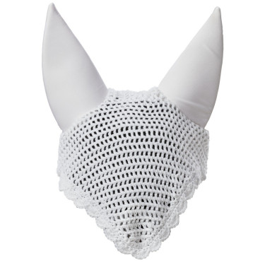 Bonnet chasse-mouches Oreilles néoprène Blanc